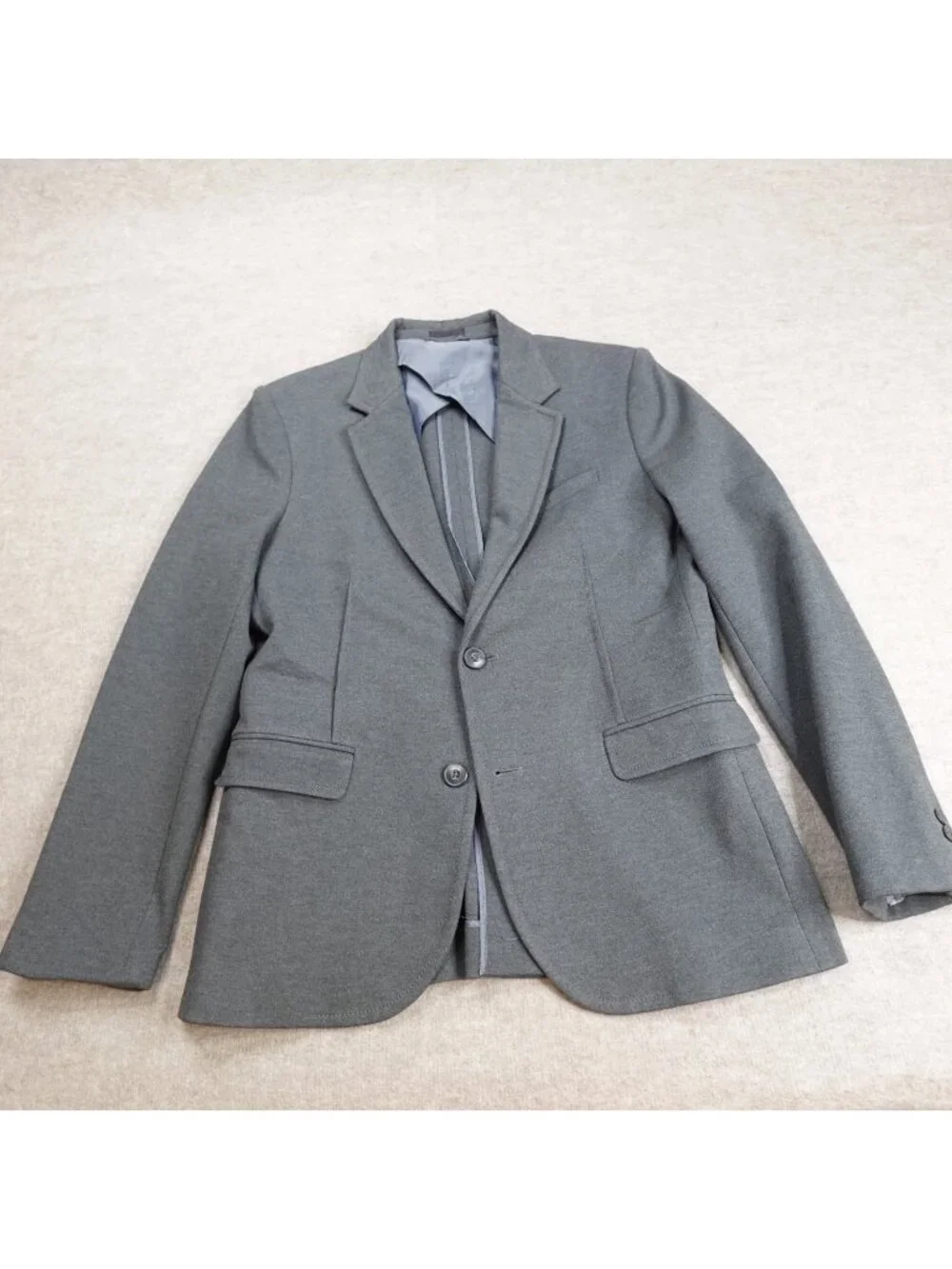 ATM Blazer 40R Gray Anthony Thomas Melillo Working Cuffs Unstructured Cuffs
